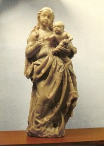 Alabaster Madonna um 1500